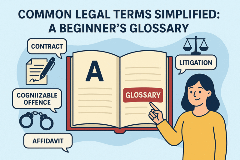 Common Legal Terms Simplified: A Beginner’s Glossary