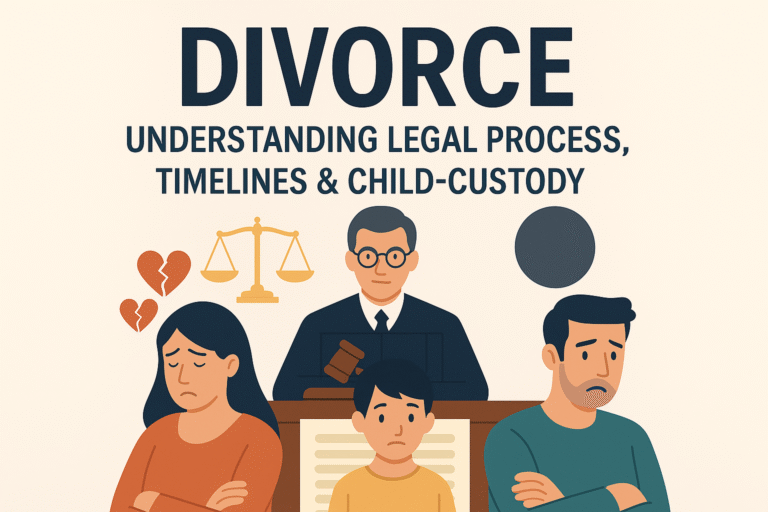 Divorce: Understanding Legal Process, Timelines & Child-Custody